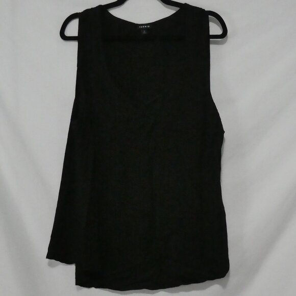 TORRID | 2 | Sleek Black Lightweight Sleeveless Top - Picture 1 of 12
